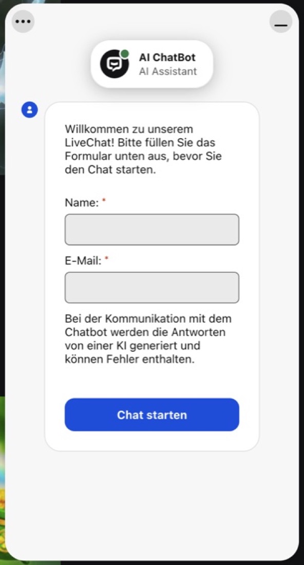 BetOnRed live chat support